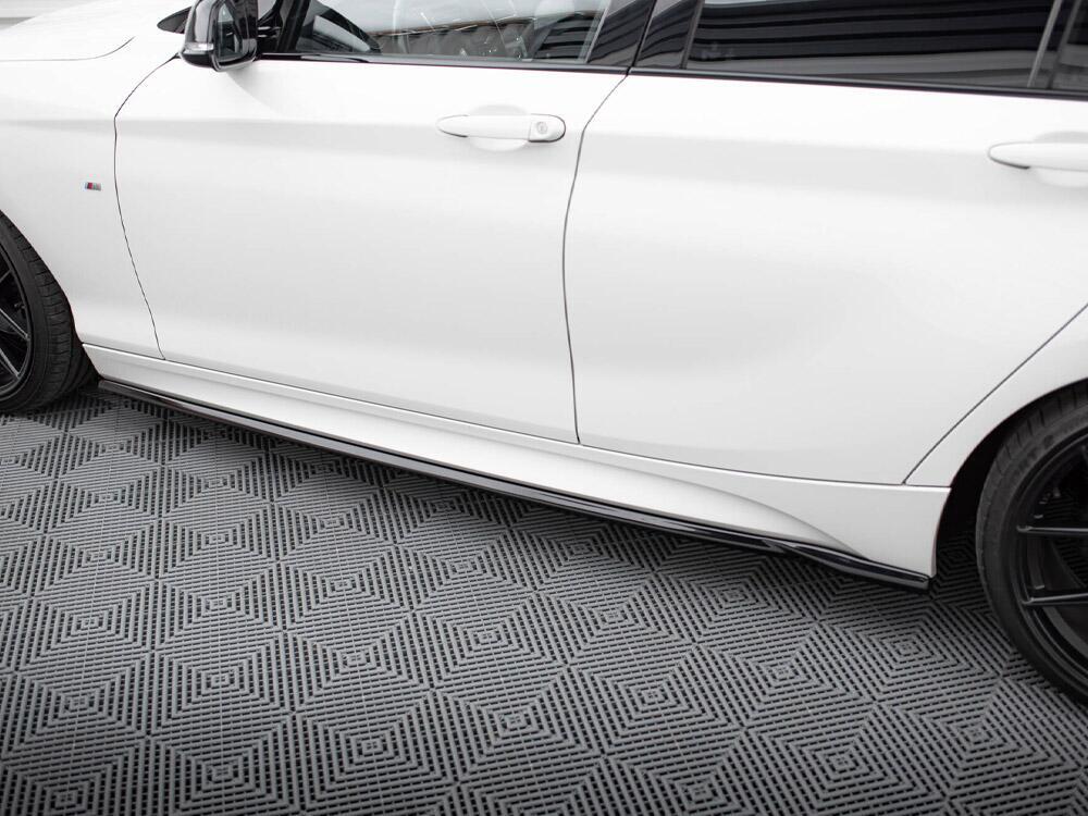 Side Skirts Diffusers V.5 BMW 1 M-Pack / M140i F20 Facelift