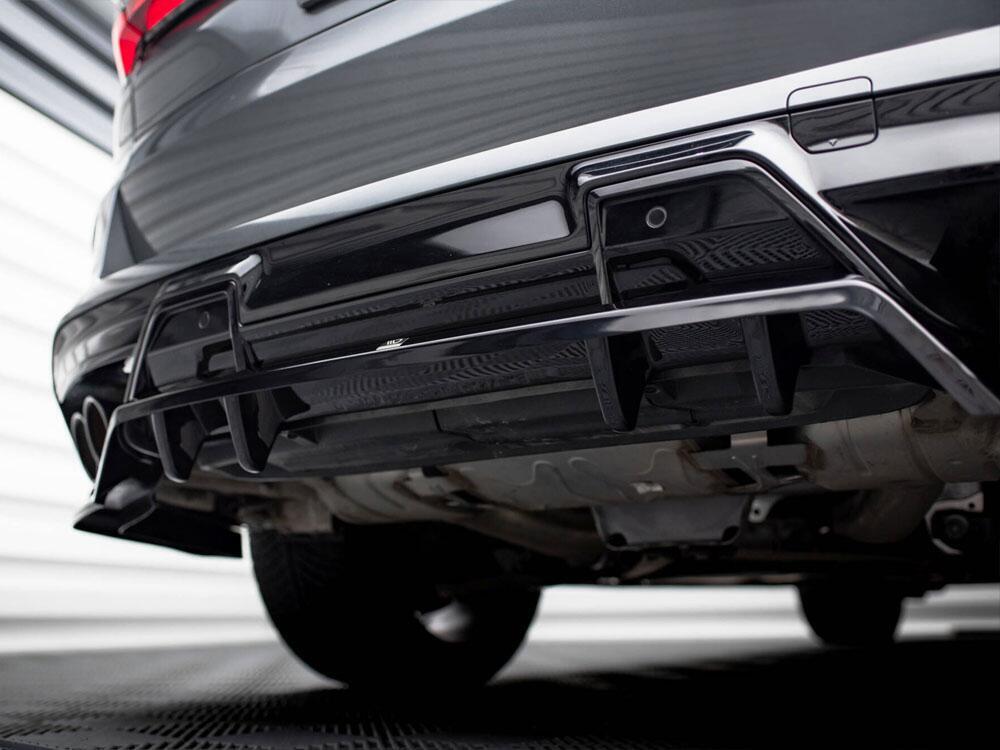 Rear Splitter (Vertical Bars) BMW X5 M F95 / F95 Facelift