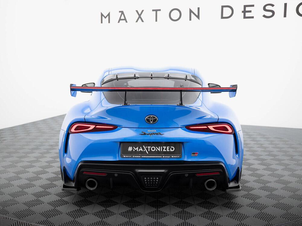 Carbon Spoiler With Upper Swan Mounting + LED Toyota Supra Mk5