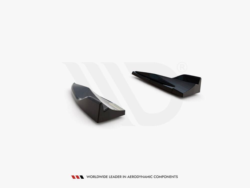 Rear Side Splitters V.2 Porsche Macan GTS / Sport Design Mk1 Facelift