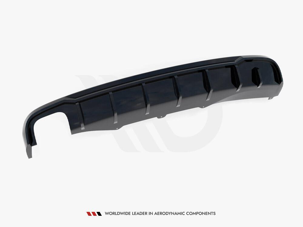 Rear Valance Audi A4 B8 (Single side dual exhaust version)
