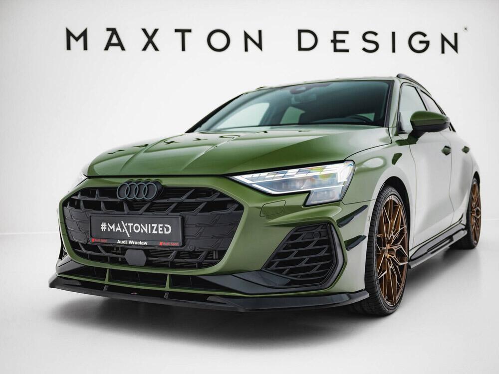 Front Splitter V.1 Audi S3 Sportback / A3 S-Line Sportback 8Y Facelift