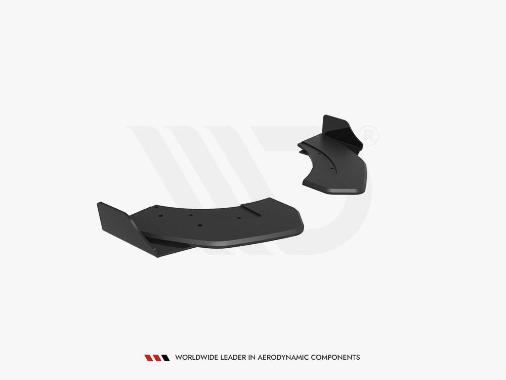 Street Pro Rear Side Splitters + Flaps Hyundai Veloster N Mk2