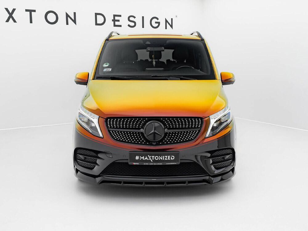 Front Splitter V.6 Mercedes-Benz V-Class AMG-Line W447 Facelift