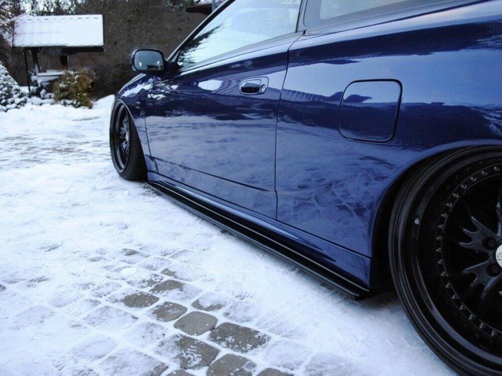 Side Skirts Diffusers Toyota Celica T23 TS Preface - Carbon Look