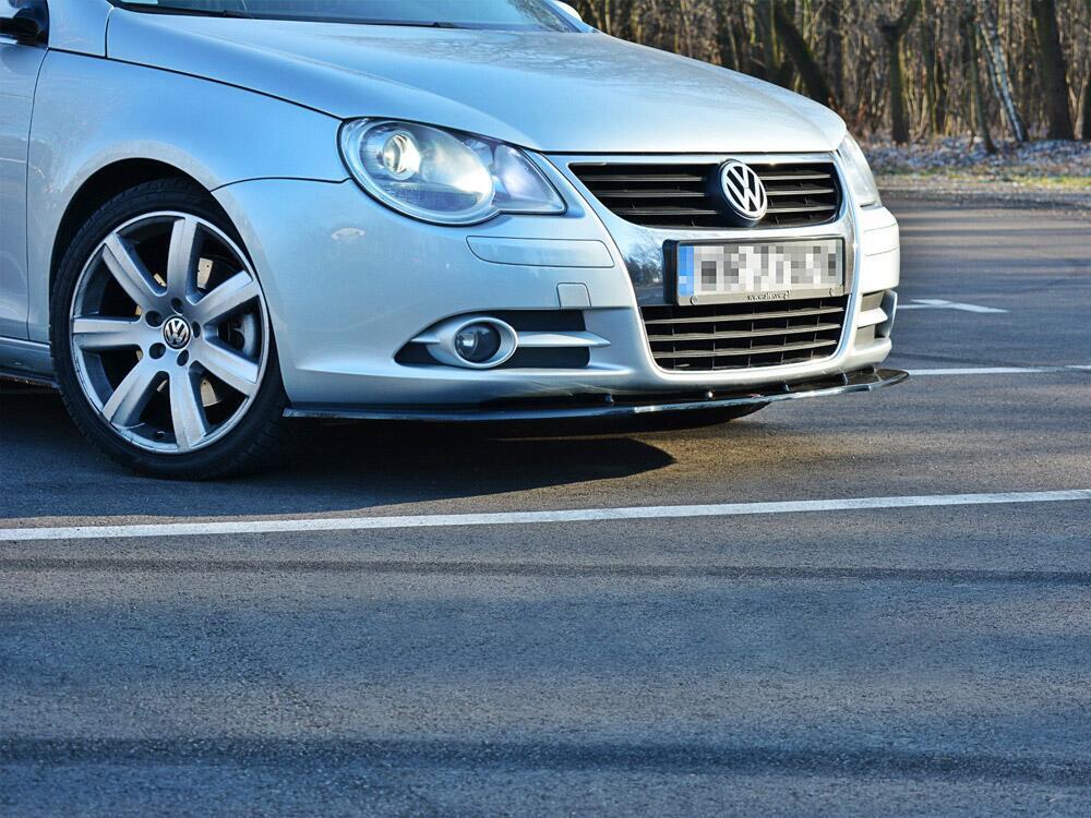 Front Splitter V.1 VW EOS - Carbon Look