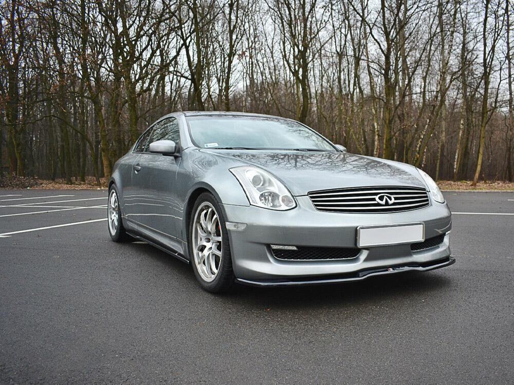 Front Splitter V.1 Infiniti G35 Coupe (2003-2007) - Carbon Look