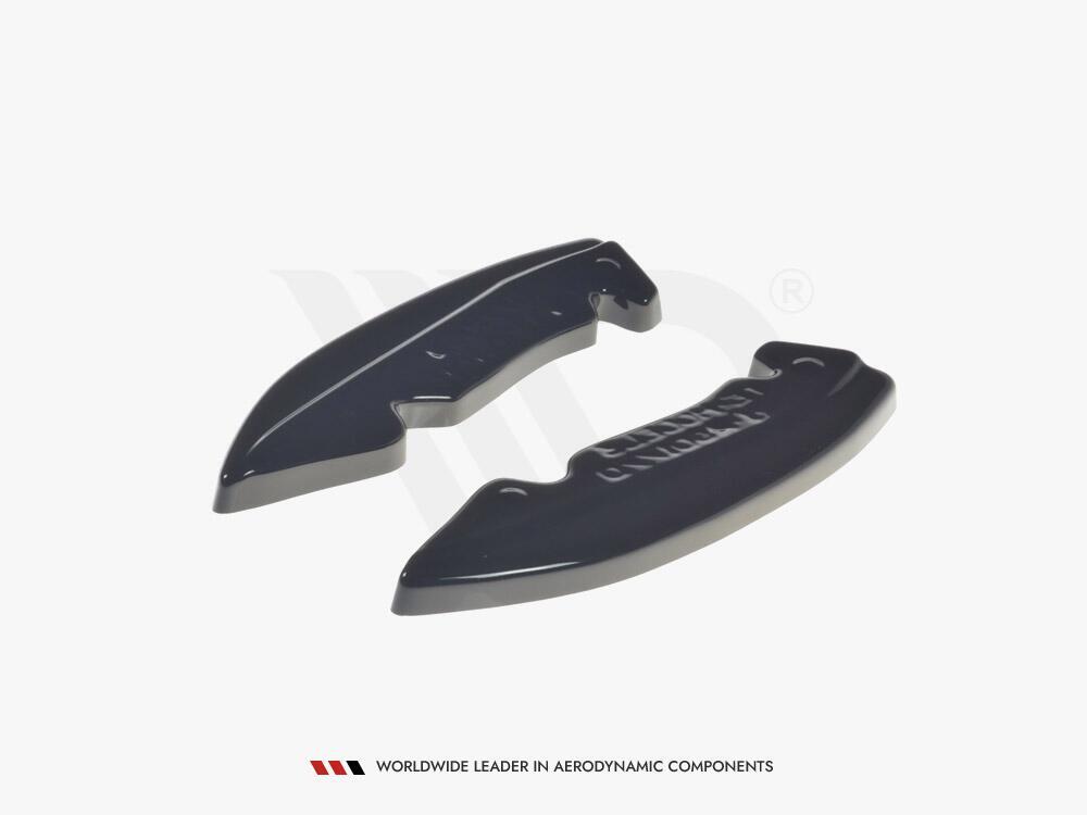 Rear Side Splitters Tesla Model 3 - Carbon Look
