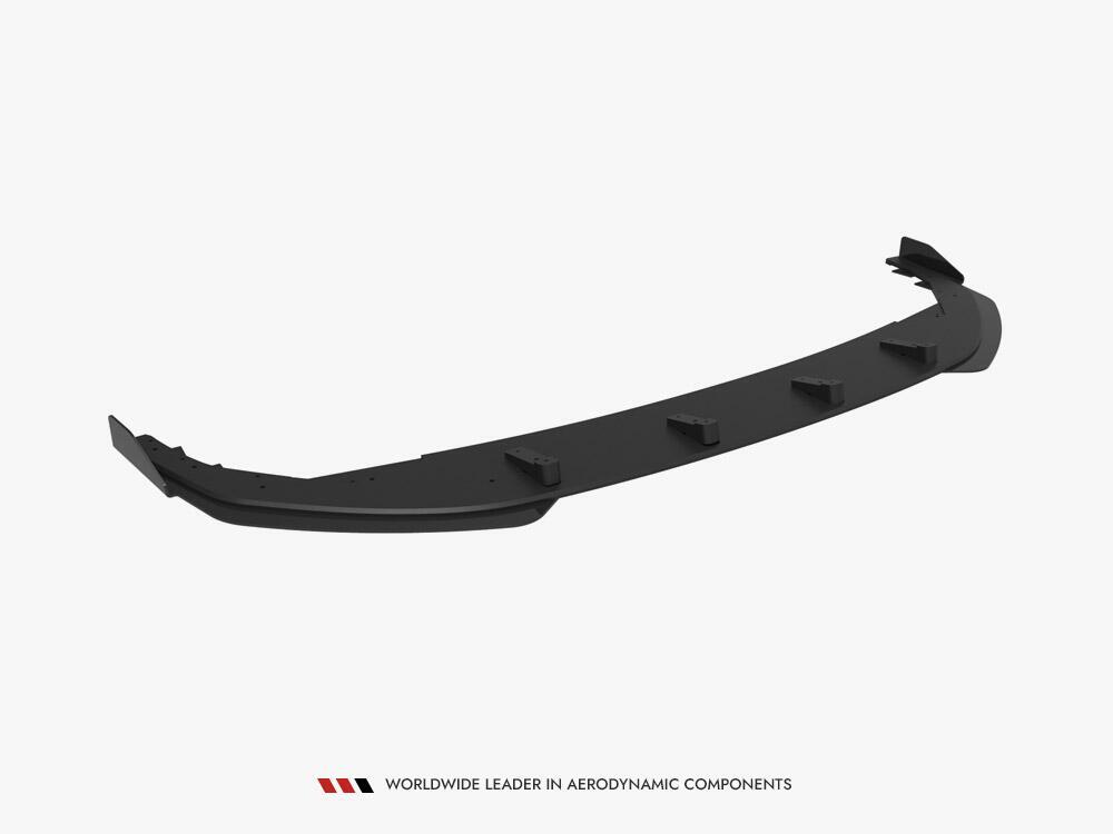 Street PRO Front Splitter + Flaps Volkswagen Golf R Mk8 Facelift
