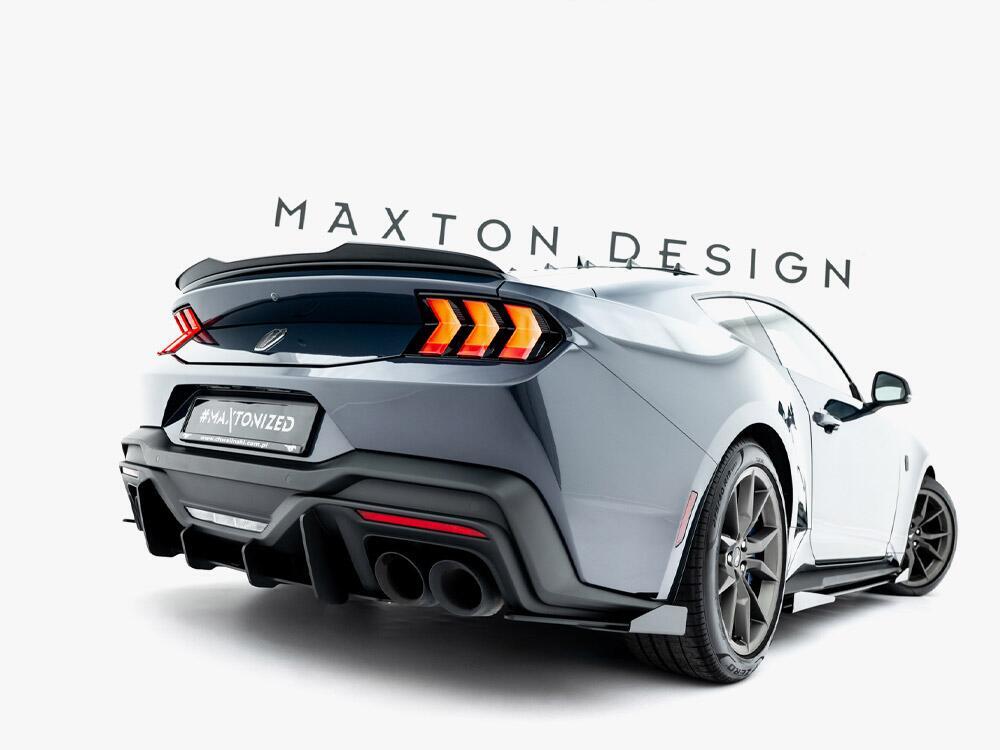 Street PRO Rear Side Splitters + Flaps Ford Mustang Dark Horse Mk7