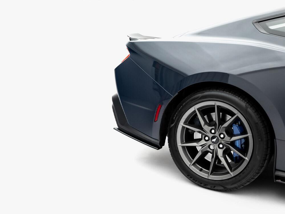 Street PRO Rear Side Splitters Ford Mustang Dark Horse Mk7