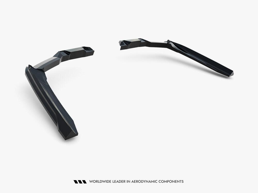 Rear Splitter (Vertical Bars) V.1 BMW 5 / i5 M-Pack Sedan / Touring G60 / G61