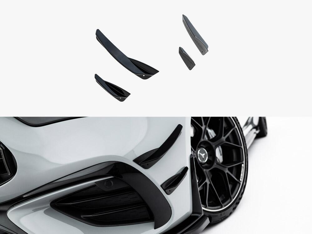 Front Bumper Wings (Canards) Mercedes-AMG CLE 53 Aero C236