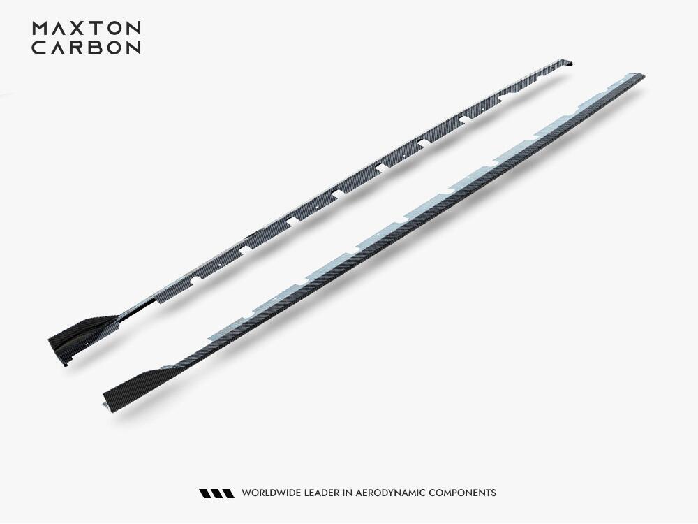 Prepreg Carbon Fiber Side Skirts V.1 Audi RS3 Sedan 8Y Facelift
