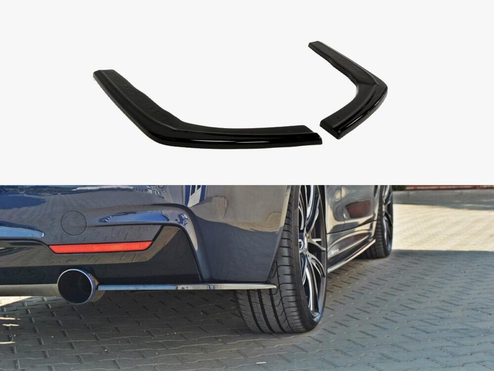 Rear Side Splitters V.1 BMW 4 Coupe / Gran Coupe M-Sport F32 / F36