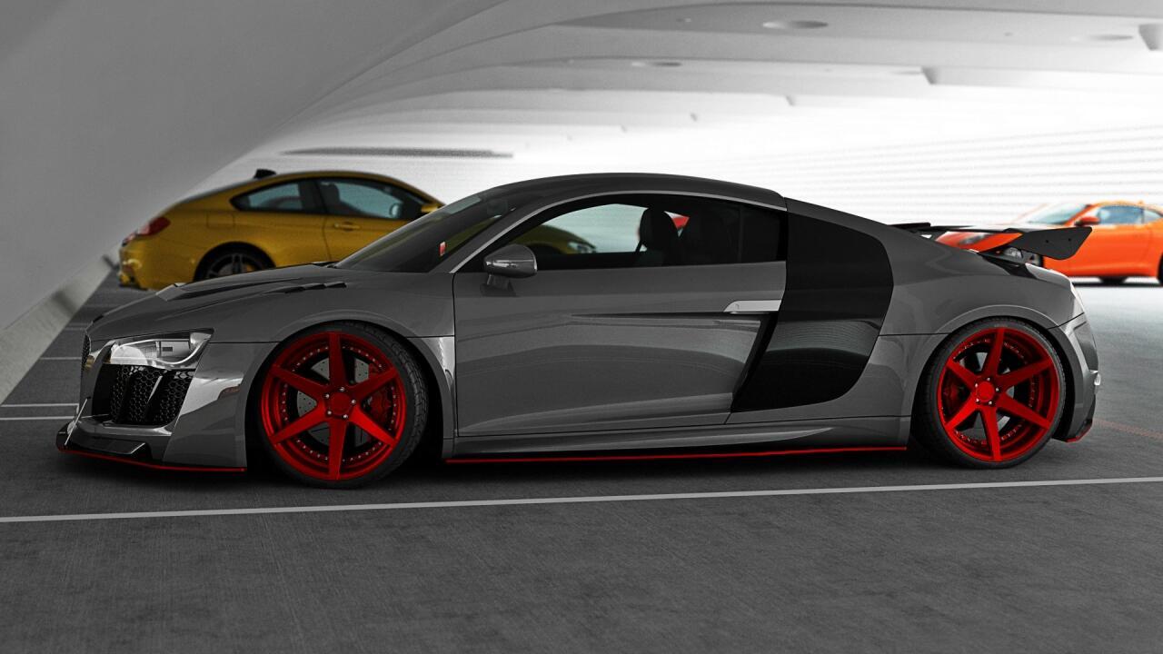 BODY KIT Audi R8 Mk1