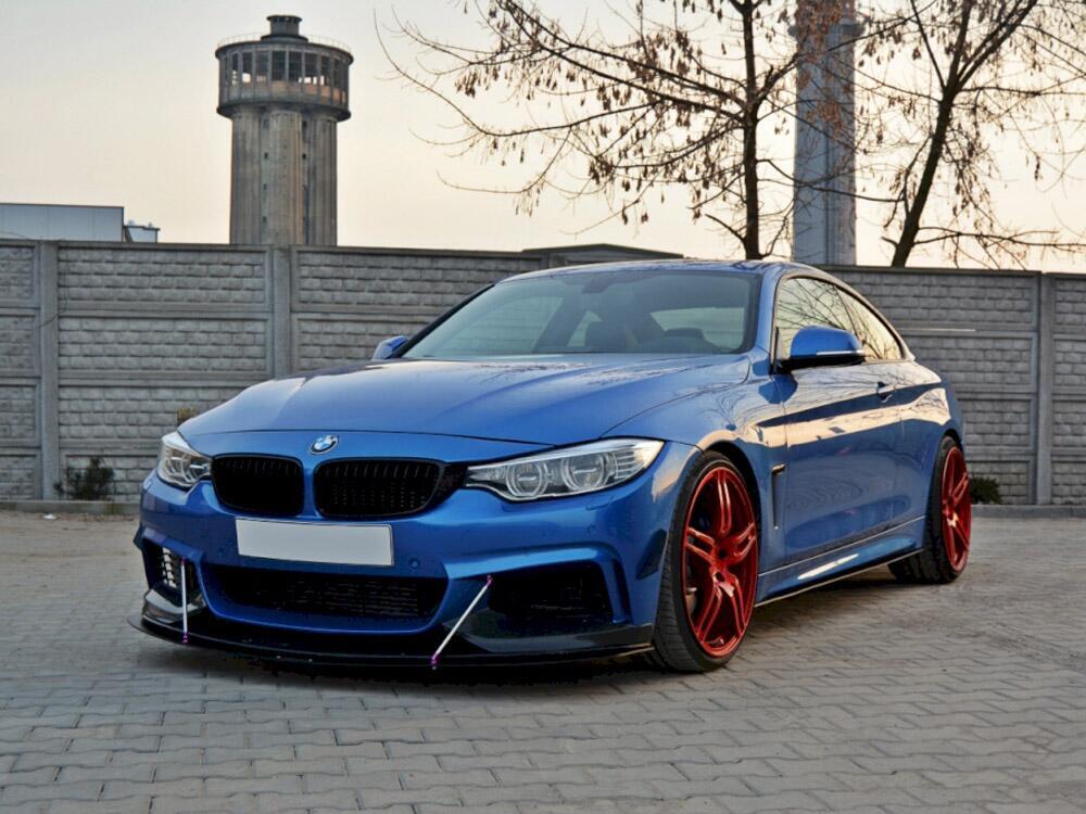 Racing Side Skirts Diffusers BMW 4 Coupe / Gran Coupe / Cabrio M-Pack F32 / F36 / F33
