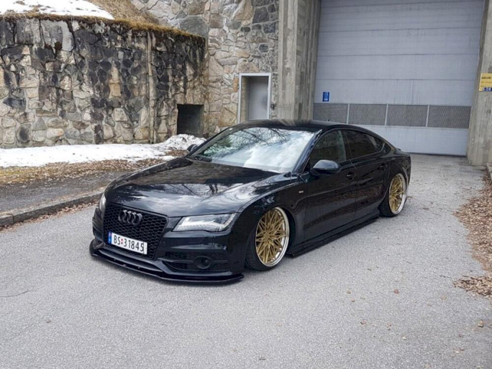 Front Splitter V.2 Audi S7 / A7 S-line C7 (2010-2014)
