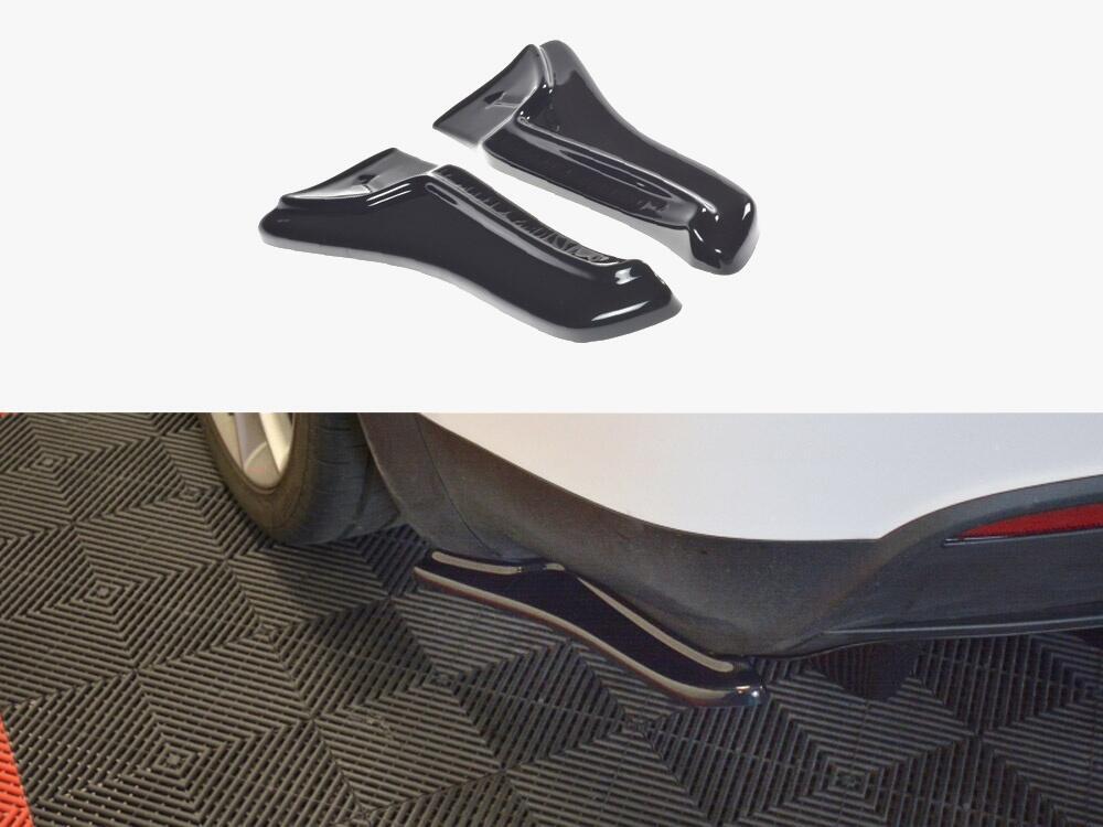 Rear Side Splitters V.1 Tesla Model X