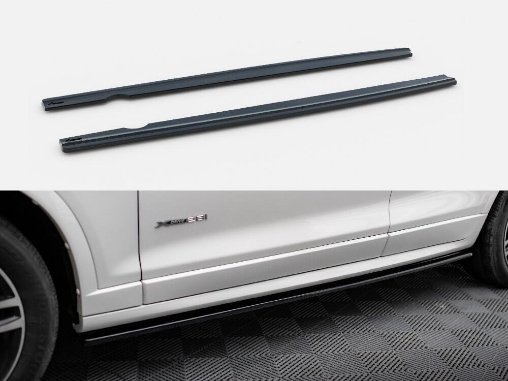 Side Skirt Diffusers BMW X3 M-Pack F25 Facelift