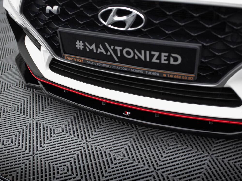 Front Splitter V.4 Hyundai I30 N Mk3 Hatchback / Fastback