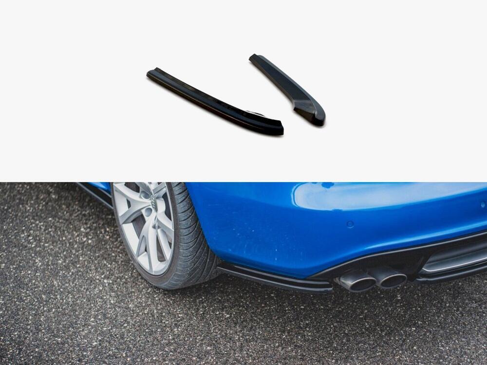 Rear Side Splitters Audi S4 / A4 S-Line B8 Sedan