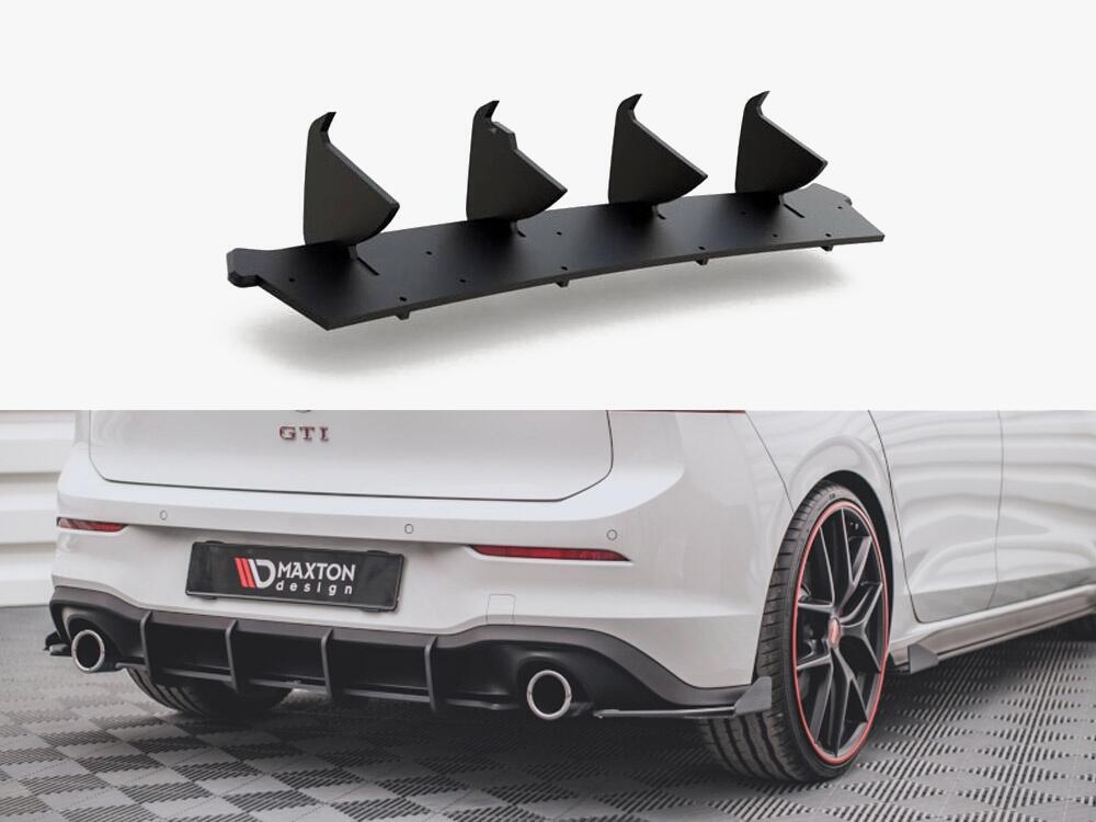 Street PRO Rear Diffuser V.1 VW Golf 8 GTI