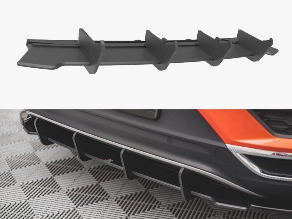 Street PRO Rear Diffuser VW T-Roc Mk1