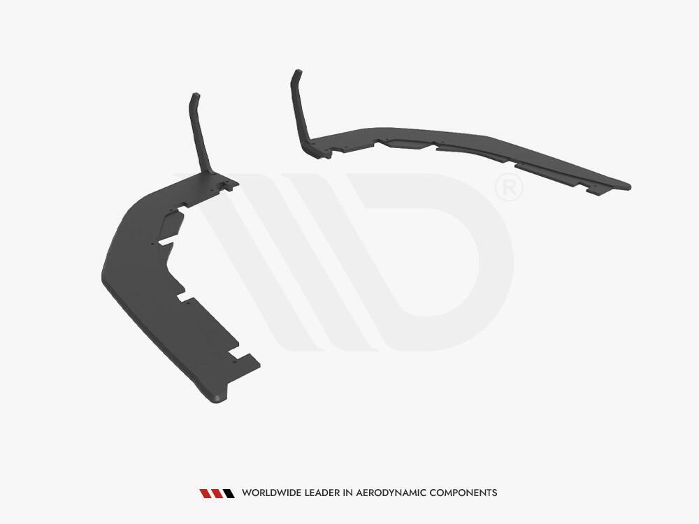 Street PRO Rear Side Splitters V.1 BMW M3 Sedan / Touring G80 / G81