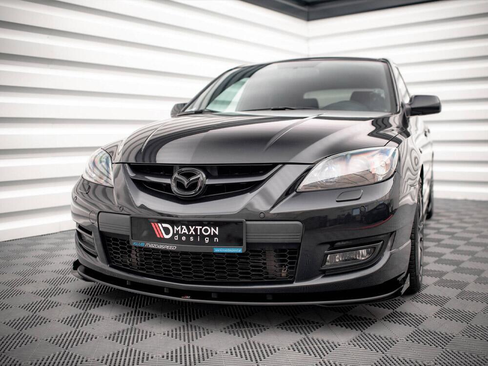 Street PRO Front Splitter V.1 + Flaps Mazda 3 MPS Mk1