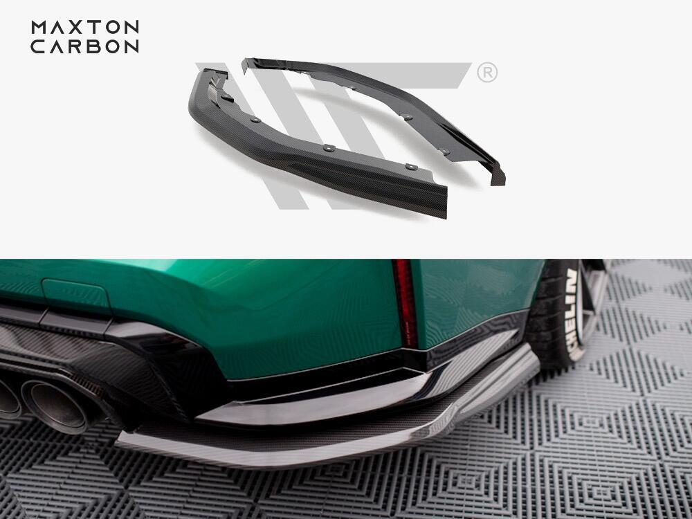 Carbon Fiber Rear Side Splitters BMW M3 Sedan / Touring G80 / G81