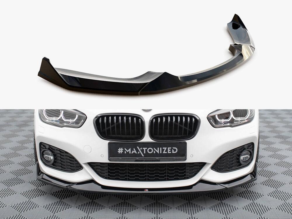 Front Splitter V.4 CSL Look BMW 1 M-Pack / M140i F20 Facelift