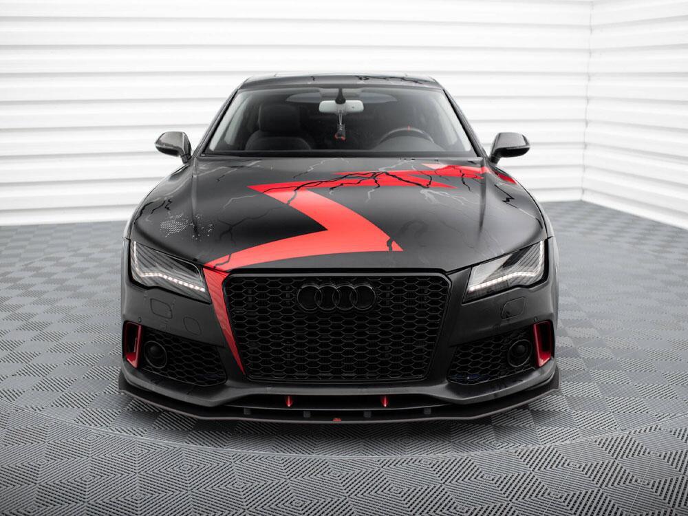 Street PRO Front Splitter Audi A7 RS7 Look C7