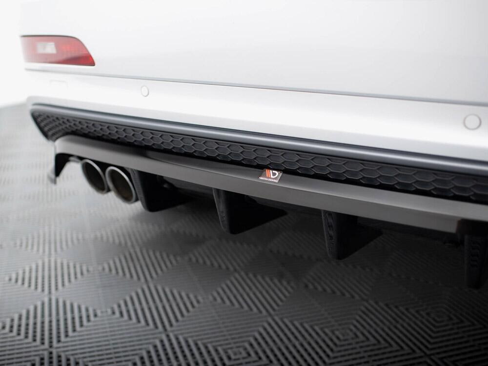 Rear Splitter (Vertical Bars) Audi Q3 S-Line 8U