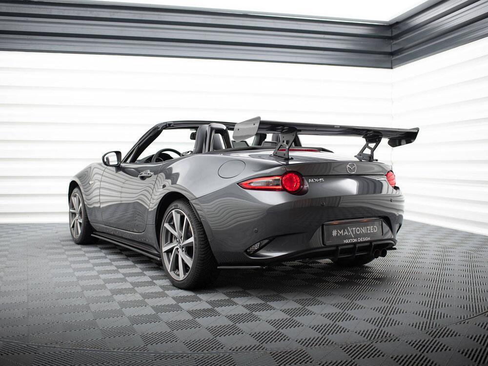 Carbon Spoiler With Internal Brackets Uprights Mazda MX-5 ND (Mk4)