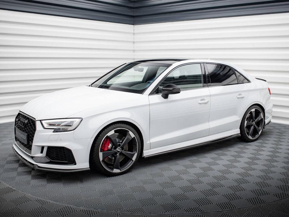 Side Skirts Diffusers V.2 Audi RS3 Sedan 8V Facelift