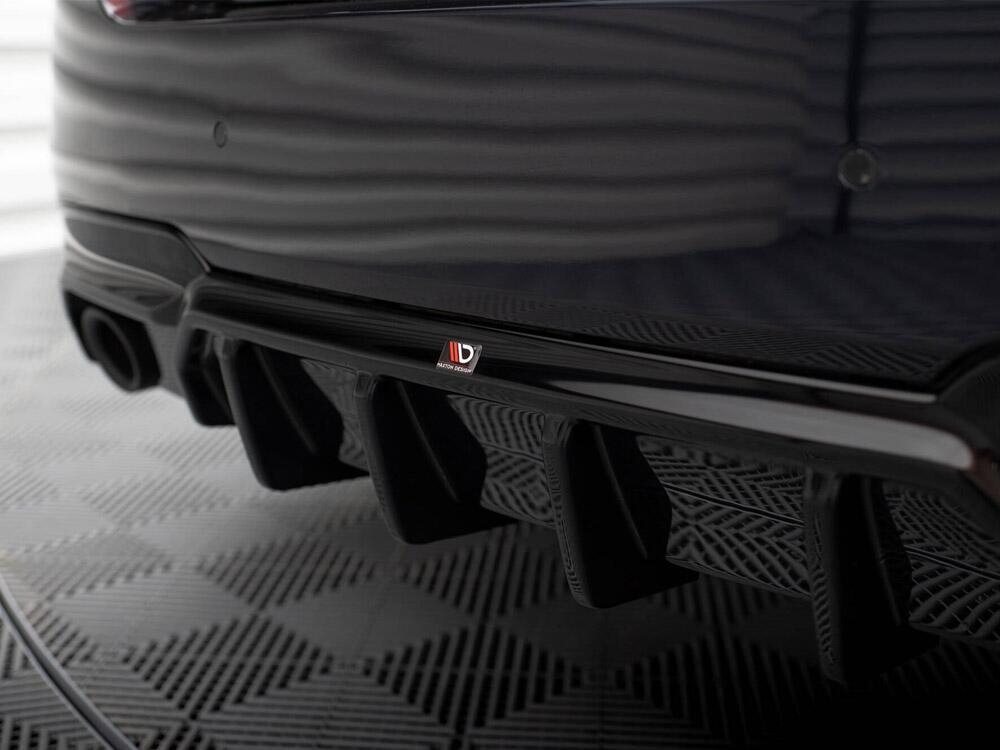 Rear Valance V.2 BMW 5 M-Pack F10 / F11 (Version with two single exhausts)