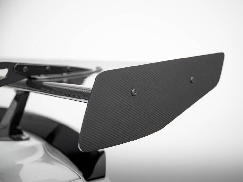 Carbon Spoiler With Upper Swan Mounting + LED Chevrolet Corvette Stingray / Grand Sport C7