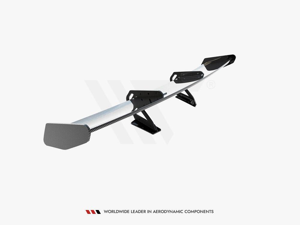 Carbon Spoiler With Upper Swan Mounting V.1 Porsche 718 Cayman GTS 982c