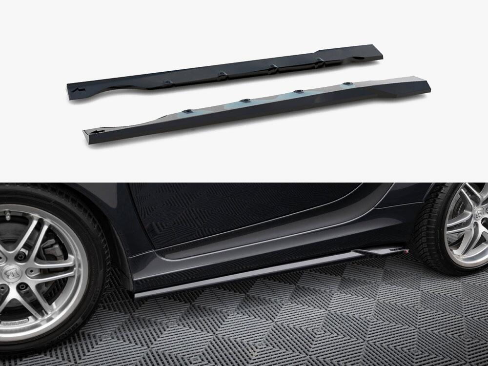 Side Skirts Diffusers Brabus Smart Fortwo C451 Facelift