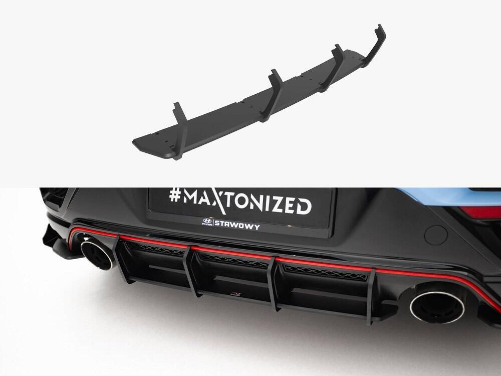 Street PRO Rear Diffuser Hyundai Veloster N Mk2