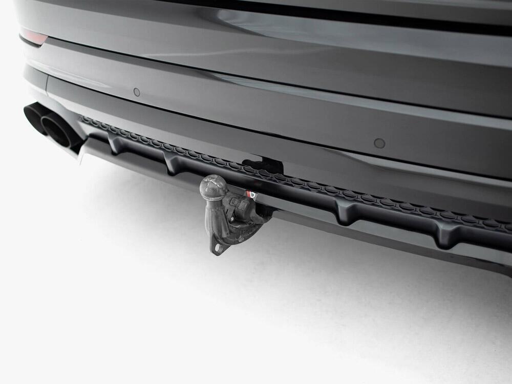 Rear Splitter (Vertical Bars) V.2 Audi SQ8 / Q8 S-Line Mk1 Facelift