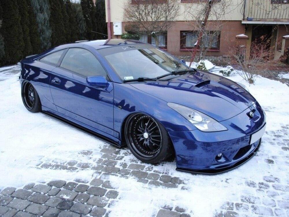 Side Skirts Diffusers Toyota Celica T23 TS Preface - Carbon Look