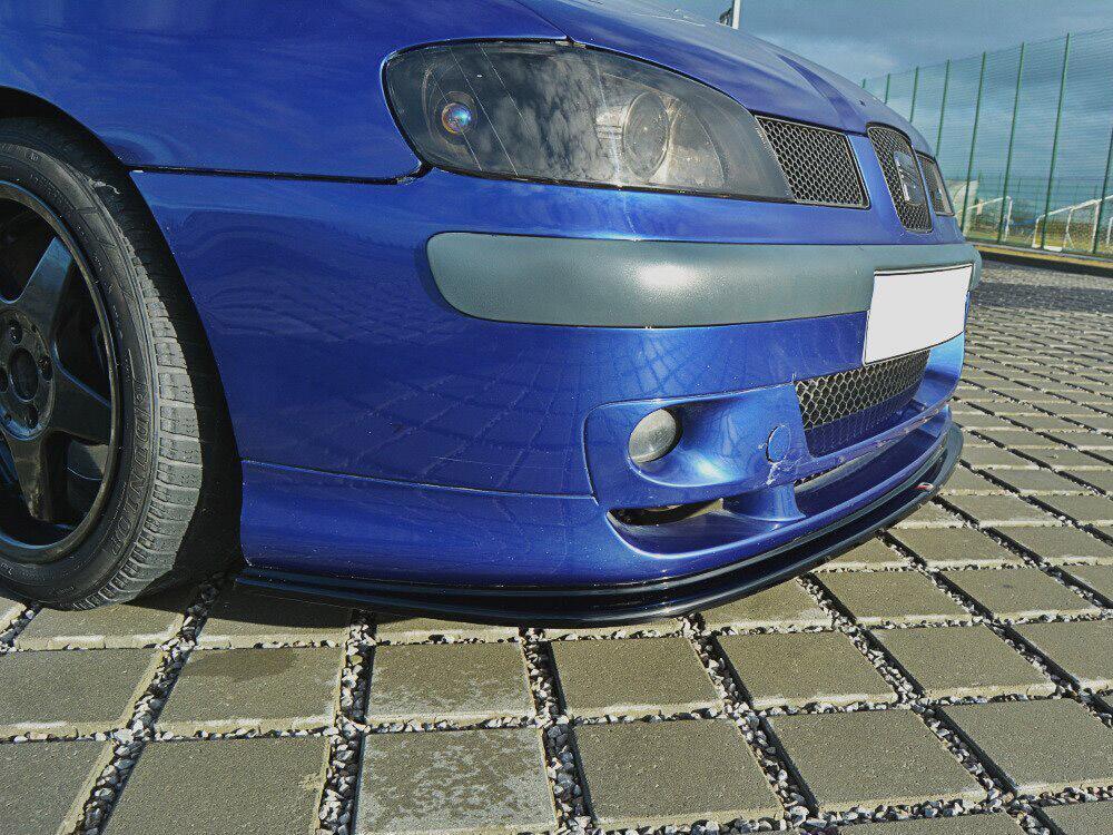 Front Splitter V.1 Seat Ibiza MK2 Cupra Facelift (1999-2002) - Carbon Look