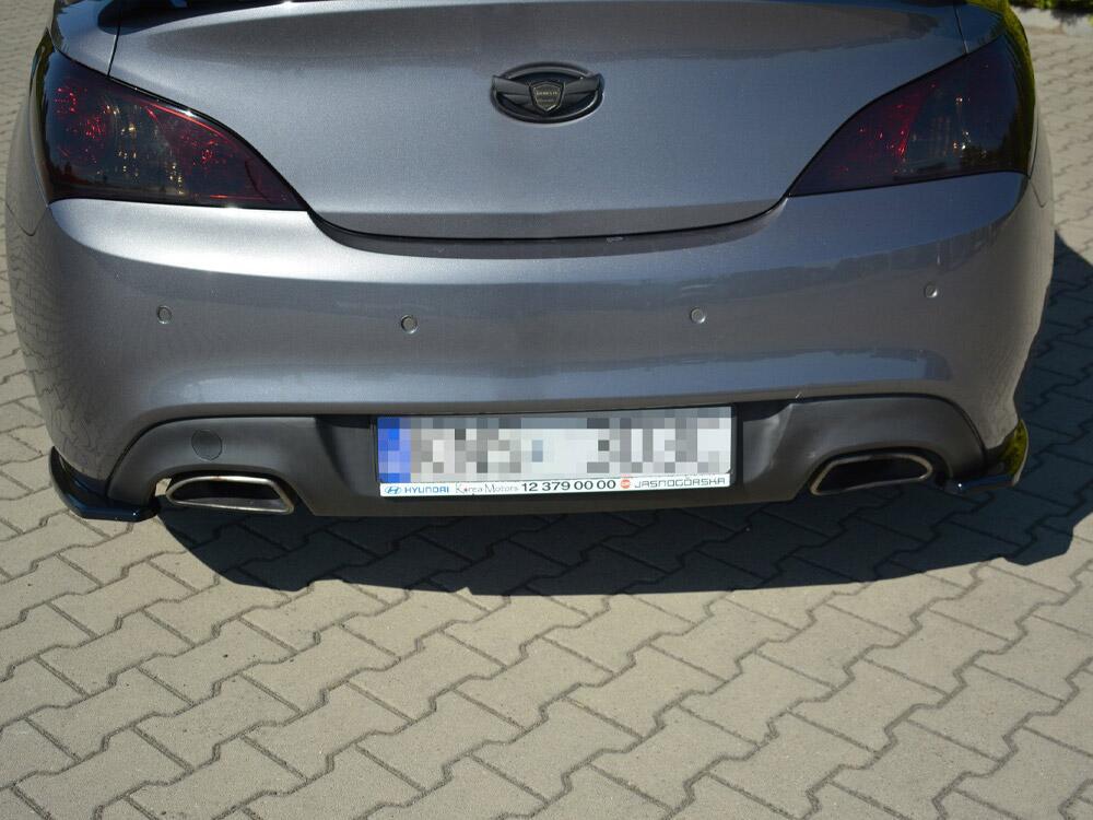 Rear Side Splitters Hyundai Genesis MK1 Coupe (2009-2012) - Carbon Look
