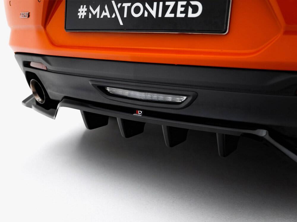 Rear Splitter (Vertical Bars) Chevrolet Camaro SS Mk6 Facelift