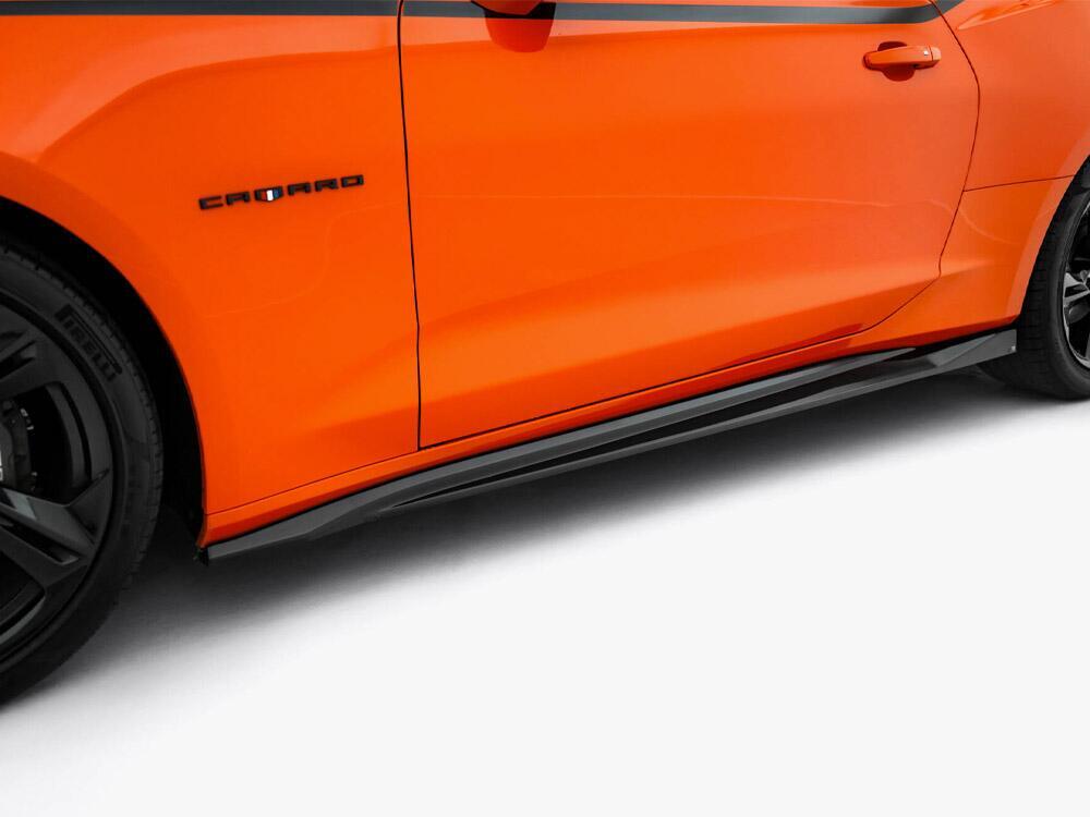 Side Skirts Diffusers V.2 Chevrolet Camaro SS Mk6 Facelift