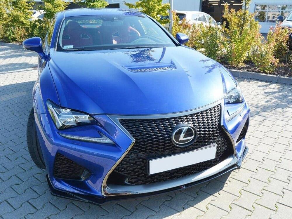 Front Splitter V.1 Lexus RC F (2014-2019) - Carbon Look