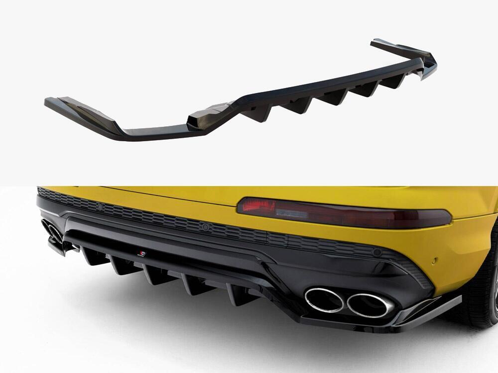 Rear Splitter (Vertical Bars) Audi SQ7 Mk2 (4M) Facelift