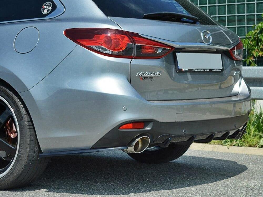 Rear Valance Mazda 6 GJ (MK3) (2012-2014) - Carbon Look